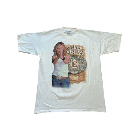 Vintage Y2K Melissa Etheridge Summer Tour T Shirt 2002 Size XL All Sport Tag - Picture 1 of 6